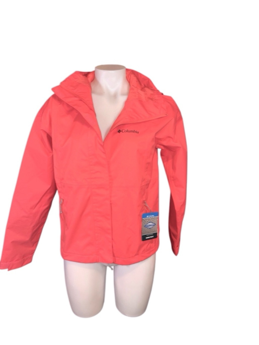 Women's Columbia hikebound Jacket, Size S Coral